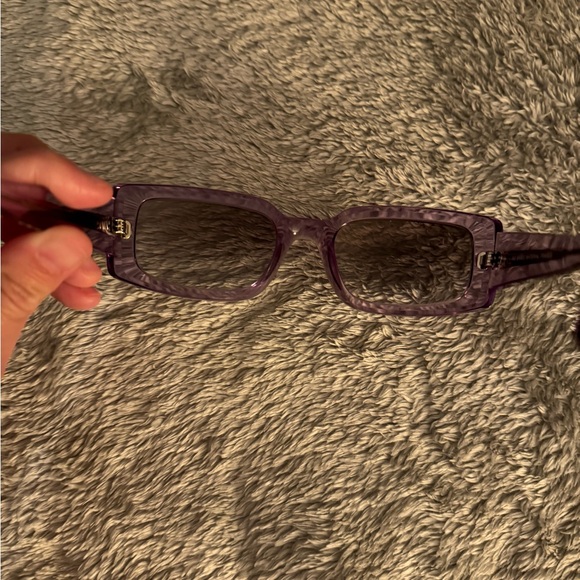 Purple, square Ray Ban sunglasses. Excellent condition. - Picture 6 of 6